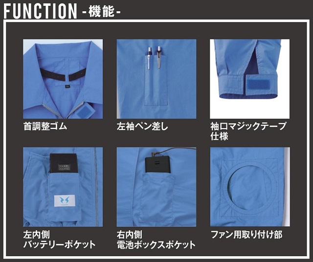 空調服機能性