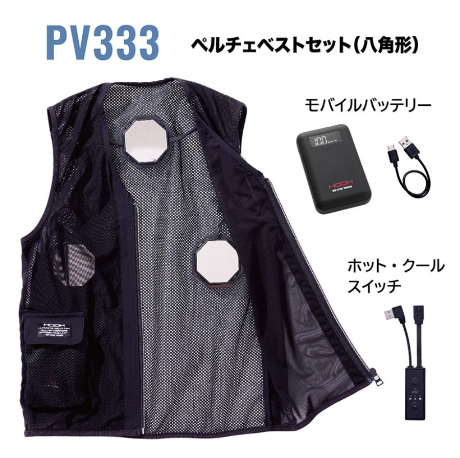 村上被服ペルチェベスト