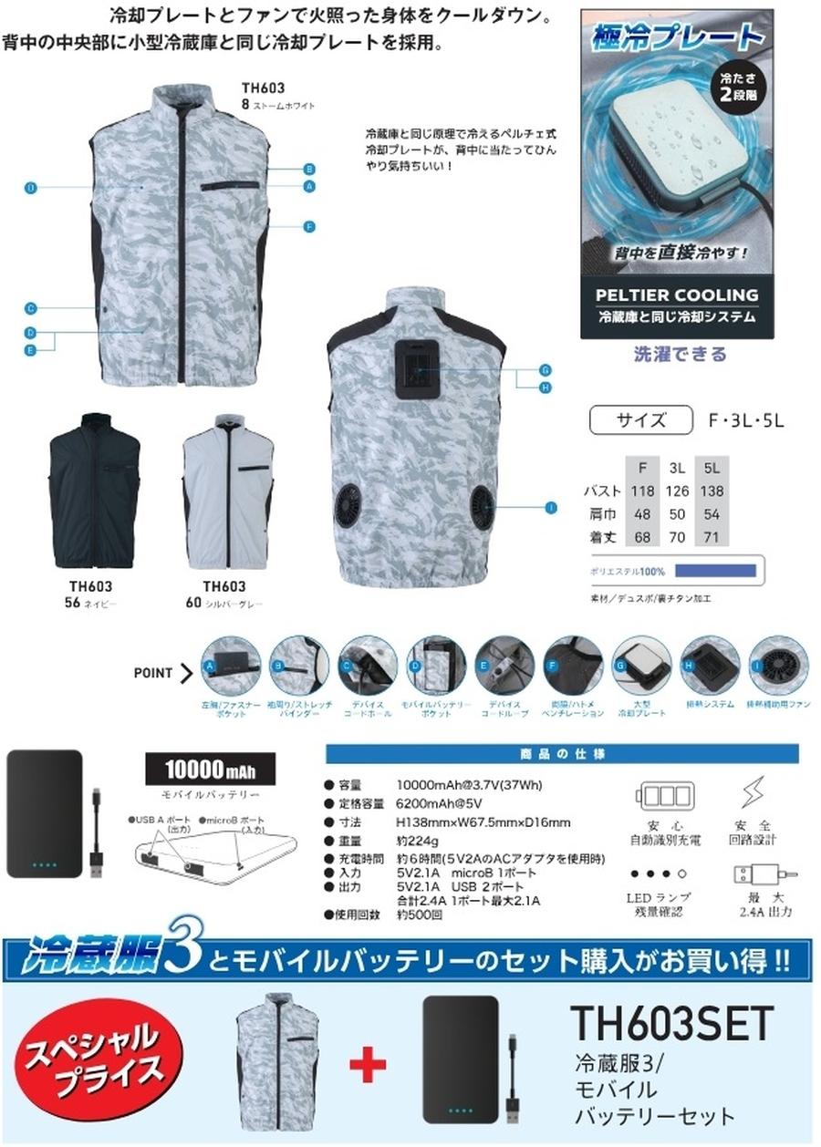 冷却服 ペルチェ素子式 バッテリーセット 10000mAh大容量 Amazon | [THEKUKU] 冷却服 ペルチェ素子式 バッテリーセット