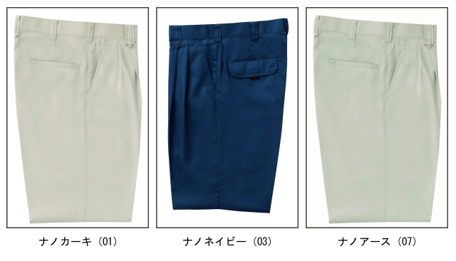 シワにならないかっこいい綿作業服